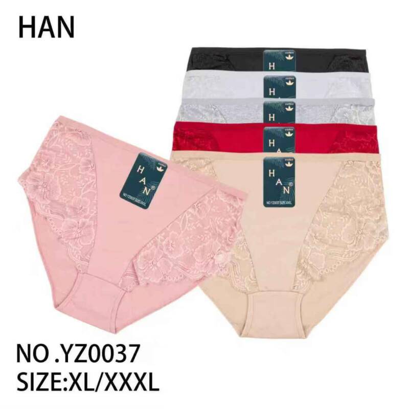 Majtki damskie Roz XL-3XL, Mix kolor Paczka 24 szt